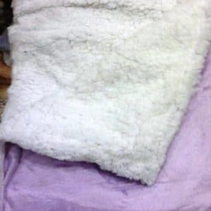 שמיכה מלטפת / שמיכת כבש  -עם מילוי ( יחיד )